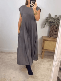 Meg | Pleated Elegant Dress