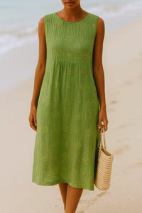Crissel | Embroidered Summer Dress