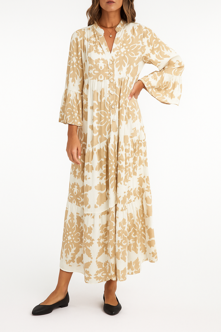 Bonnie | Elegant Aura Maxi Dress