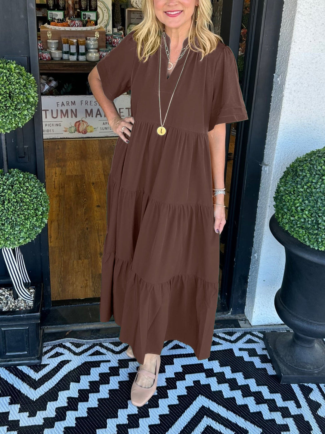 Elle | Graceful Tiered Midi