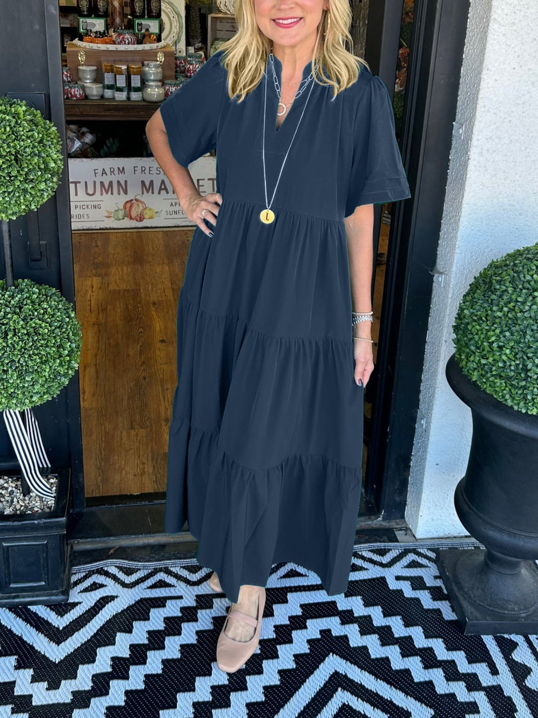 Elle | Graceful Tiered Midi