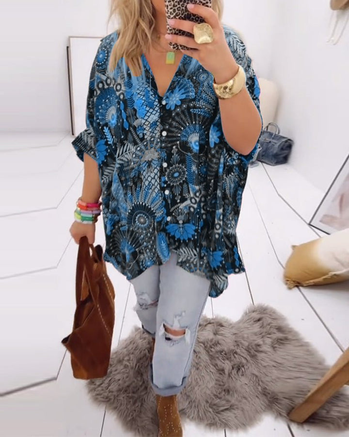 Linda | Chic Printed Blouse