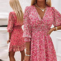 Sunna | Elegant Floral Dress