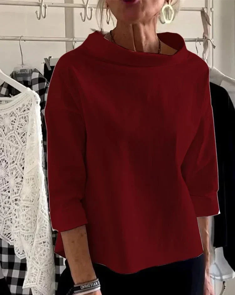Brenda | Half Turtleneck Top