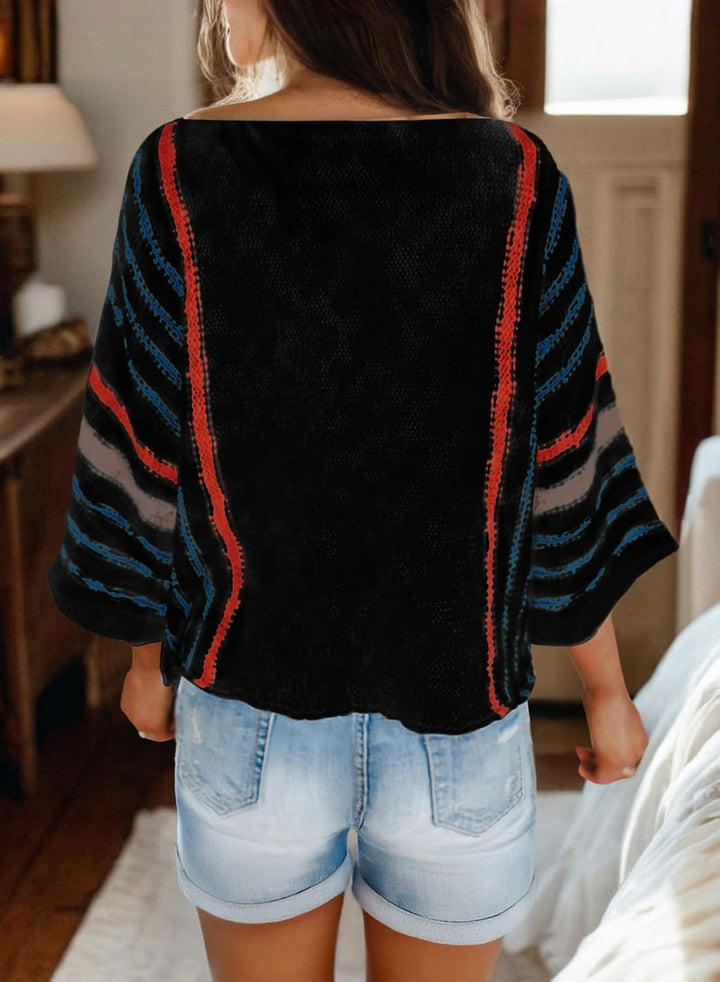 Camila | Boho Knit Sweater