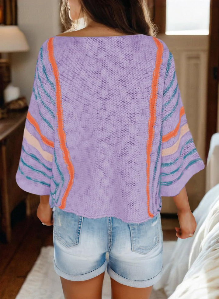 Camila | Boho Knit Sweater