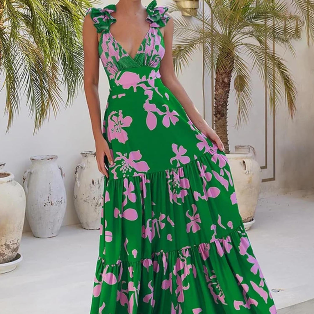 Shaila | Elegant Printed Swim Set