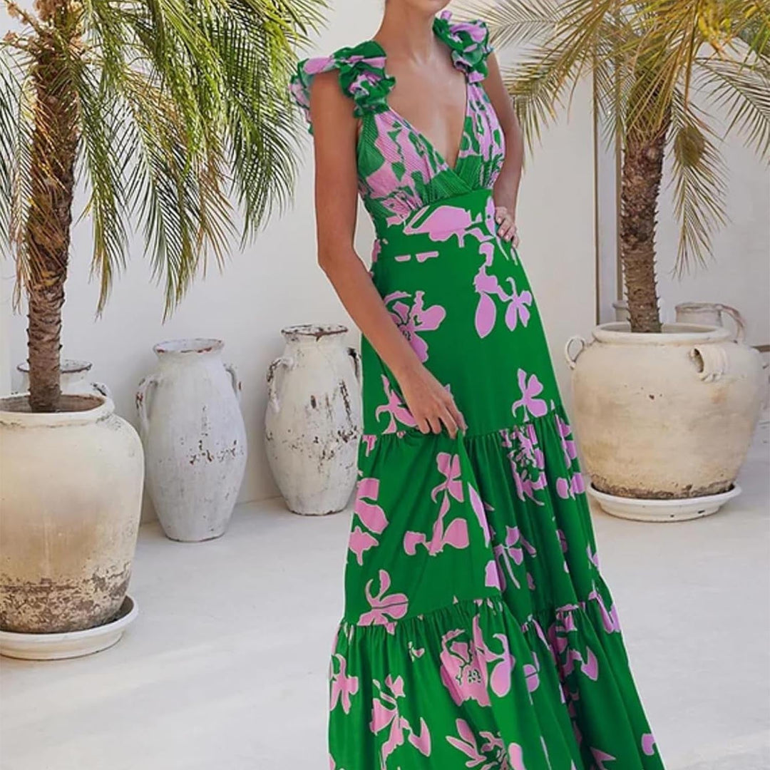 Shaila | Elegant Printed Swim Set