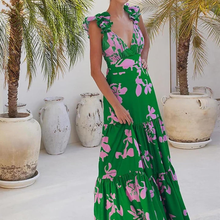Shaila | Elegant Printed Swim Set