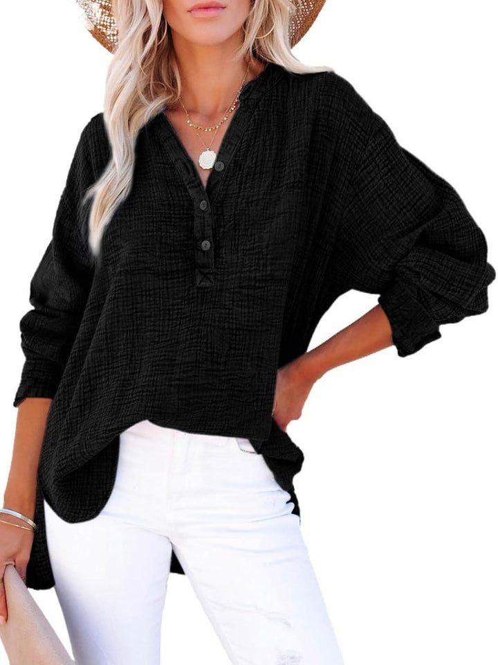 Jena | Chic Button Blouse