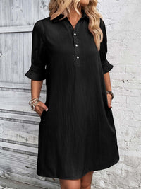 Cameron | Elegant Ruffle Dress