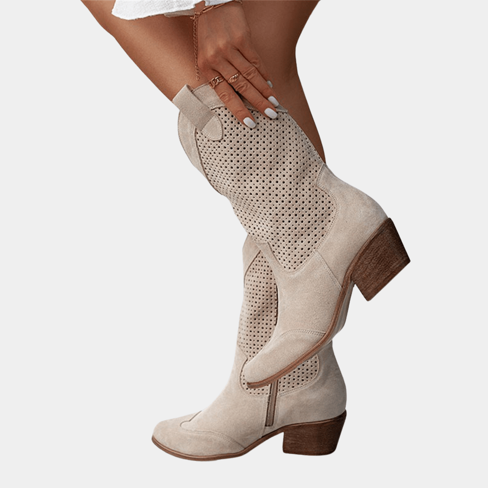 Kaye | Western-Inspired Comfort Boots