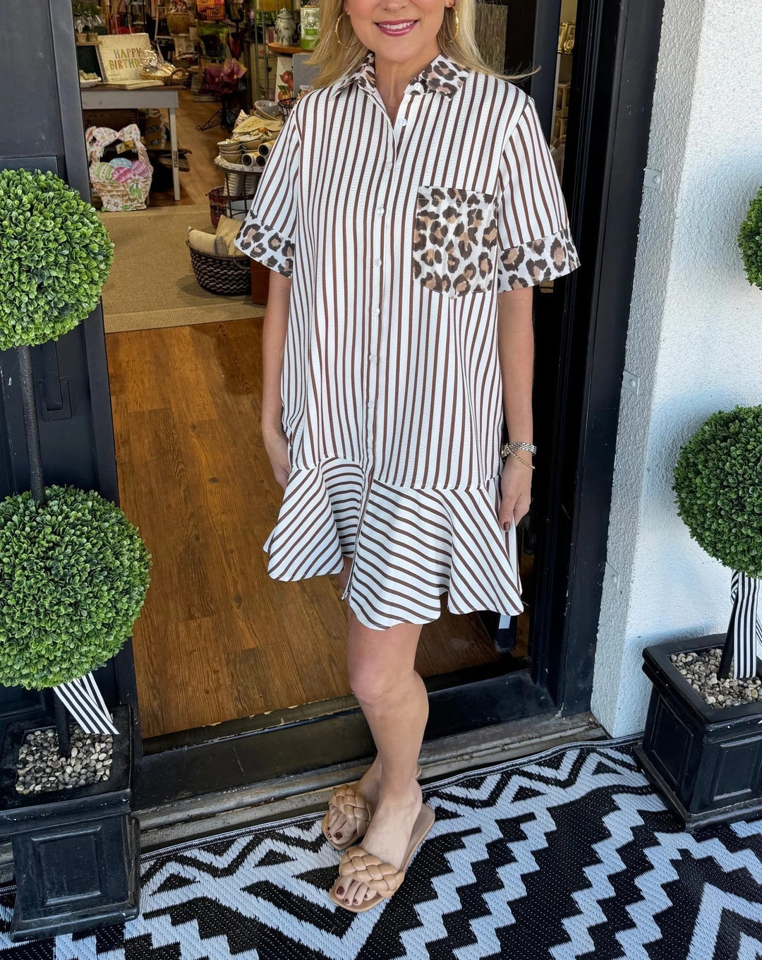 Isabelle | Striped Wild Dress