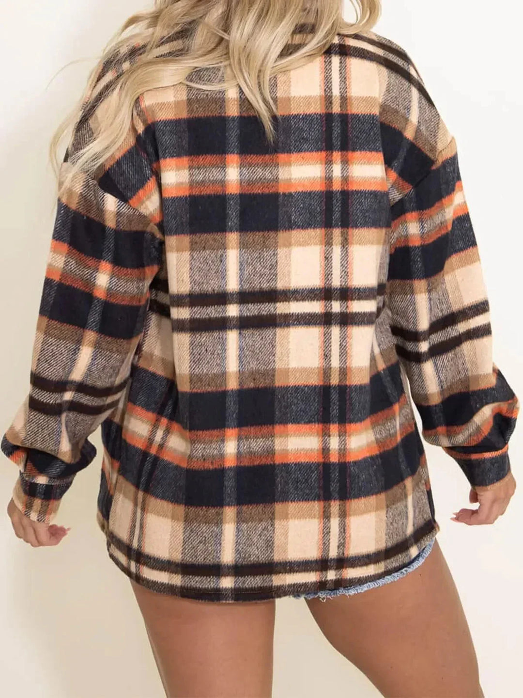 Leticia | cozy Plaid Shacket