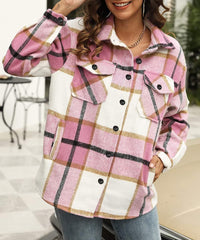 Leticia | cozy Plaid Shacket