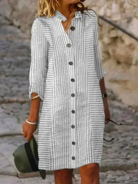 Doris | Relaxed Shirt Dress