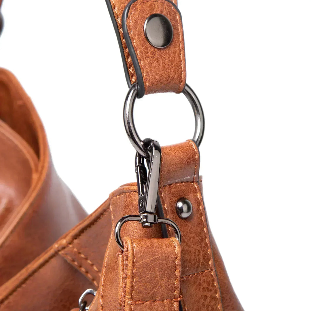 Evening Glow | Luxe Leather Bag