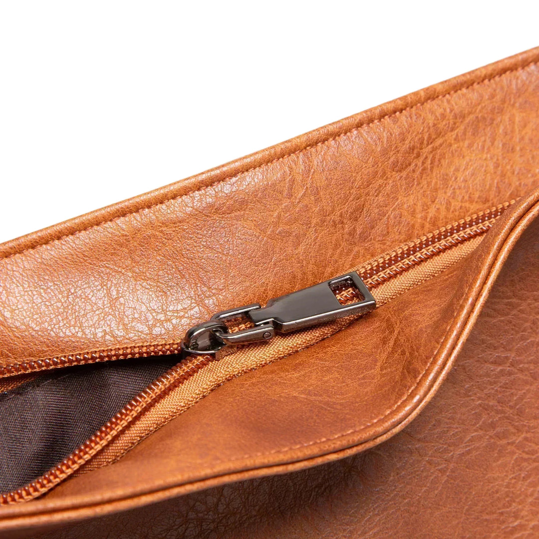 Evening Glow | Luxe Leather Bag