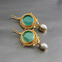 TURQUINA | CHERISHED TURQUOISE GEM EARRINGS