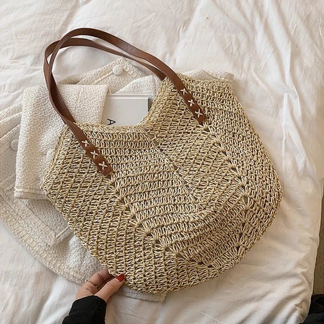 Holly | Boho Straw Bag