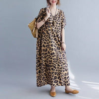 Leona | Leopard Midi Dress