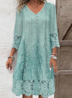 Scarlett | Graceful Lace Midi