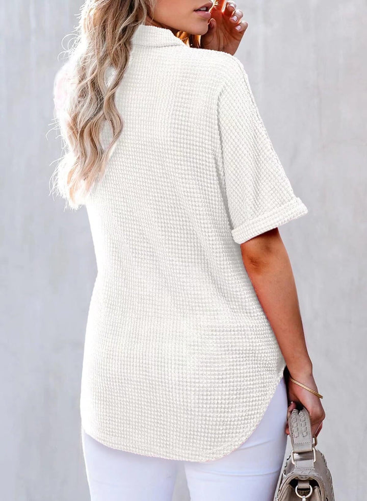 Solen | Waffle Knit  Shirts