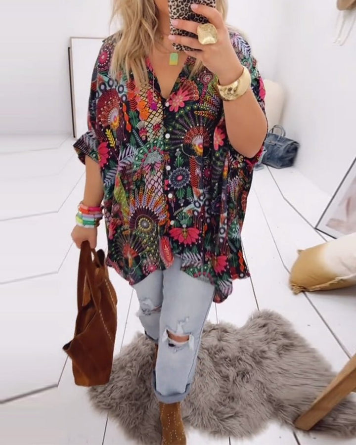Linda | Chic Printed Blouse