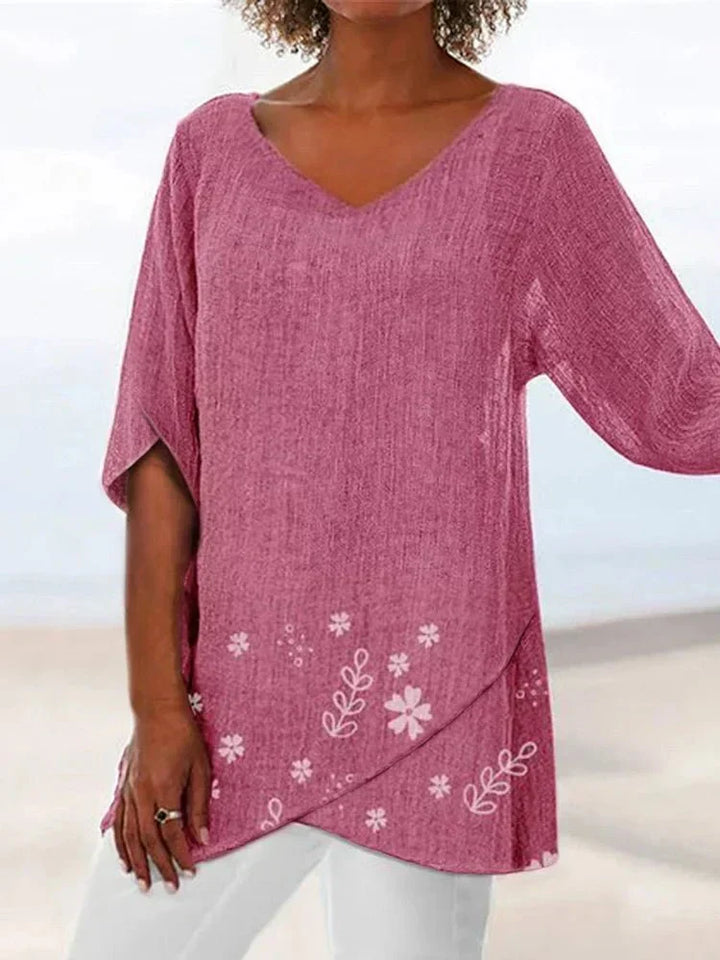 Luisa | Floral Plus Size Blouse