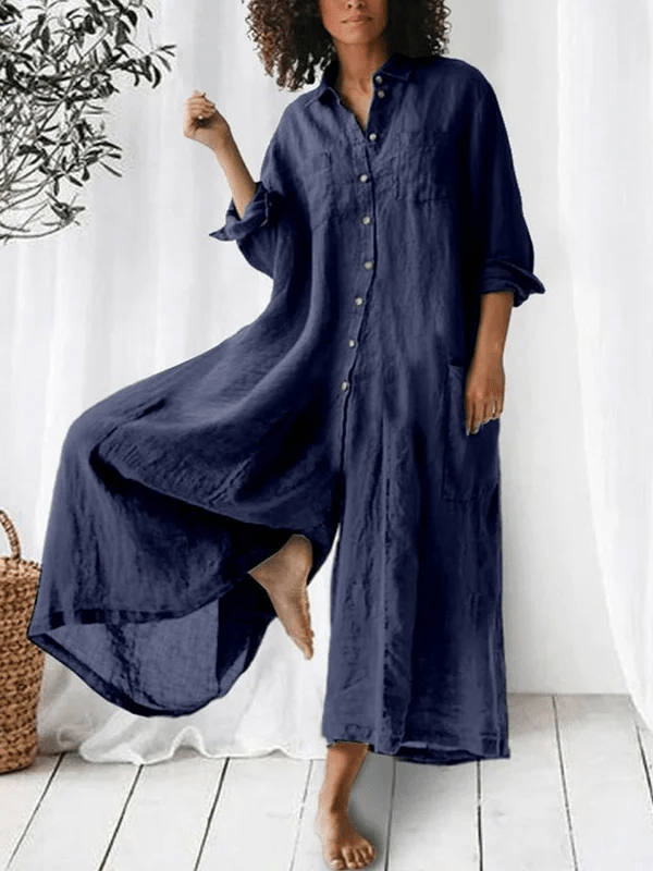 Bria | Luxe Wide-Leg Jumpsuit