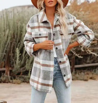Magilsa | Elegant Plaid Shirt