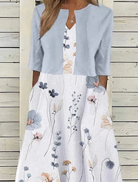 Alou | Charm Floral Dress Set