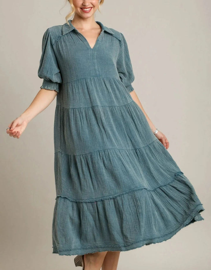 Siamara | Tiered Maxi Dress