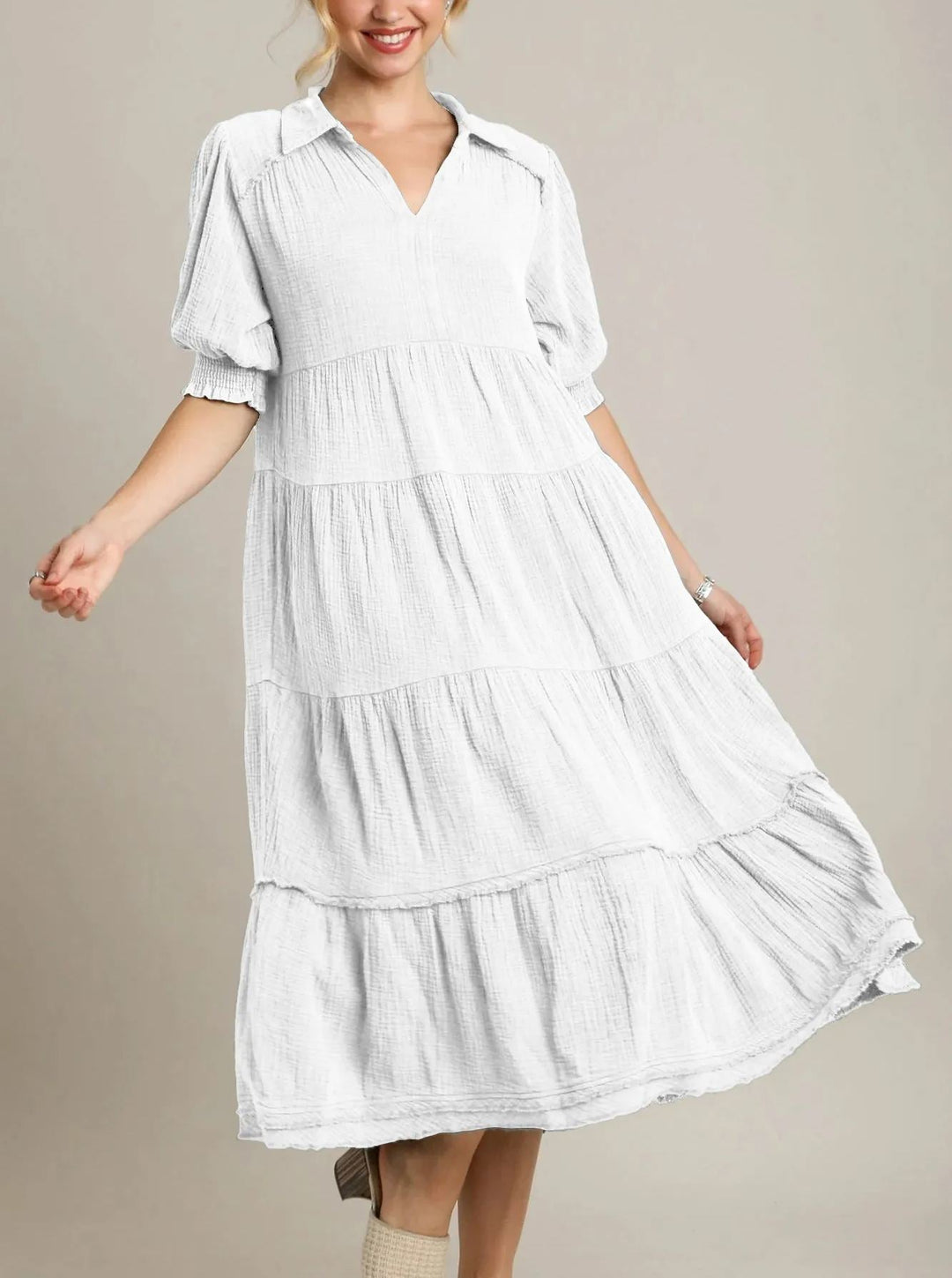 Siamara | Tiered Maxi Dress