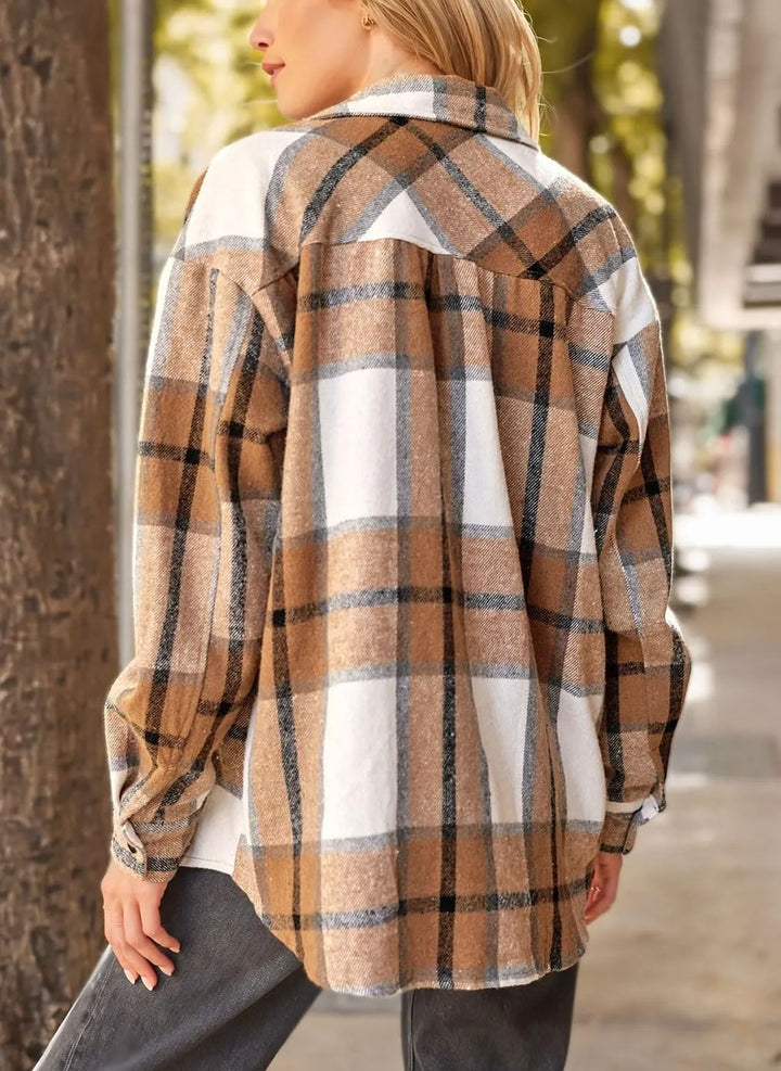 Leticia | cozy Plaid Shacket