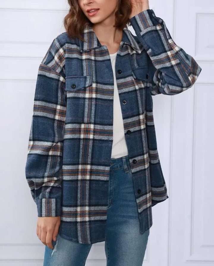 Leticia | cozy Plaid Shacket