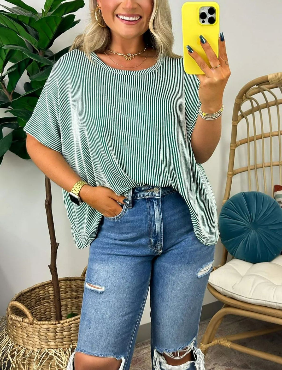 Patricia | Knit Oversized Top