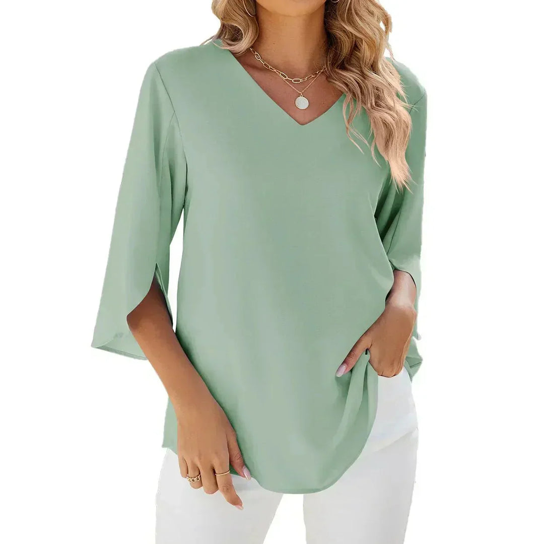 Zara | Timeless V-neck Top