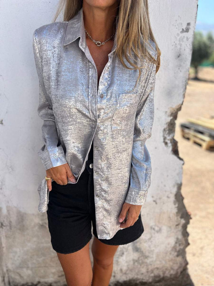 Amaya | Radiant Shimmer Blouse
