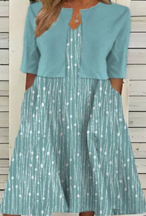 Alou | Charm Floral Dress Set