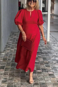 Natalia | Puff Timeless Dress