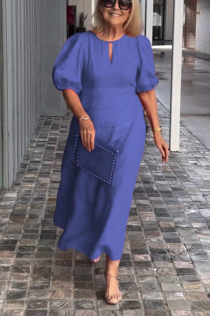 Natalia | Puff Timeless Dress